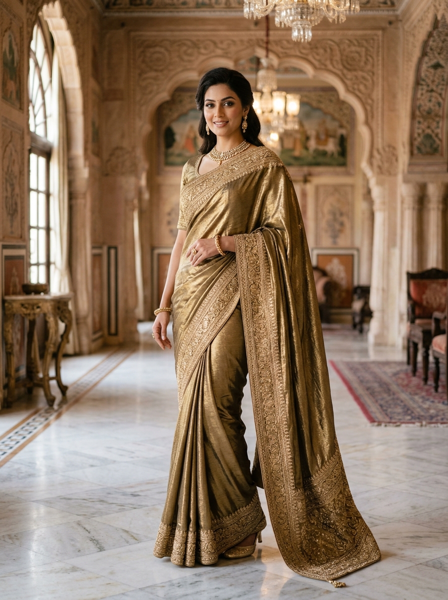 Pure Georgette Saree