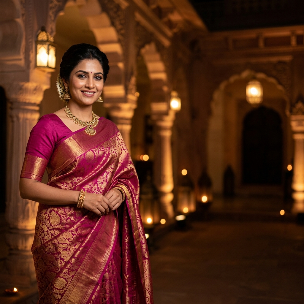Savita Sarees Mobile Banner